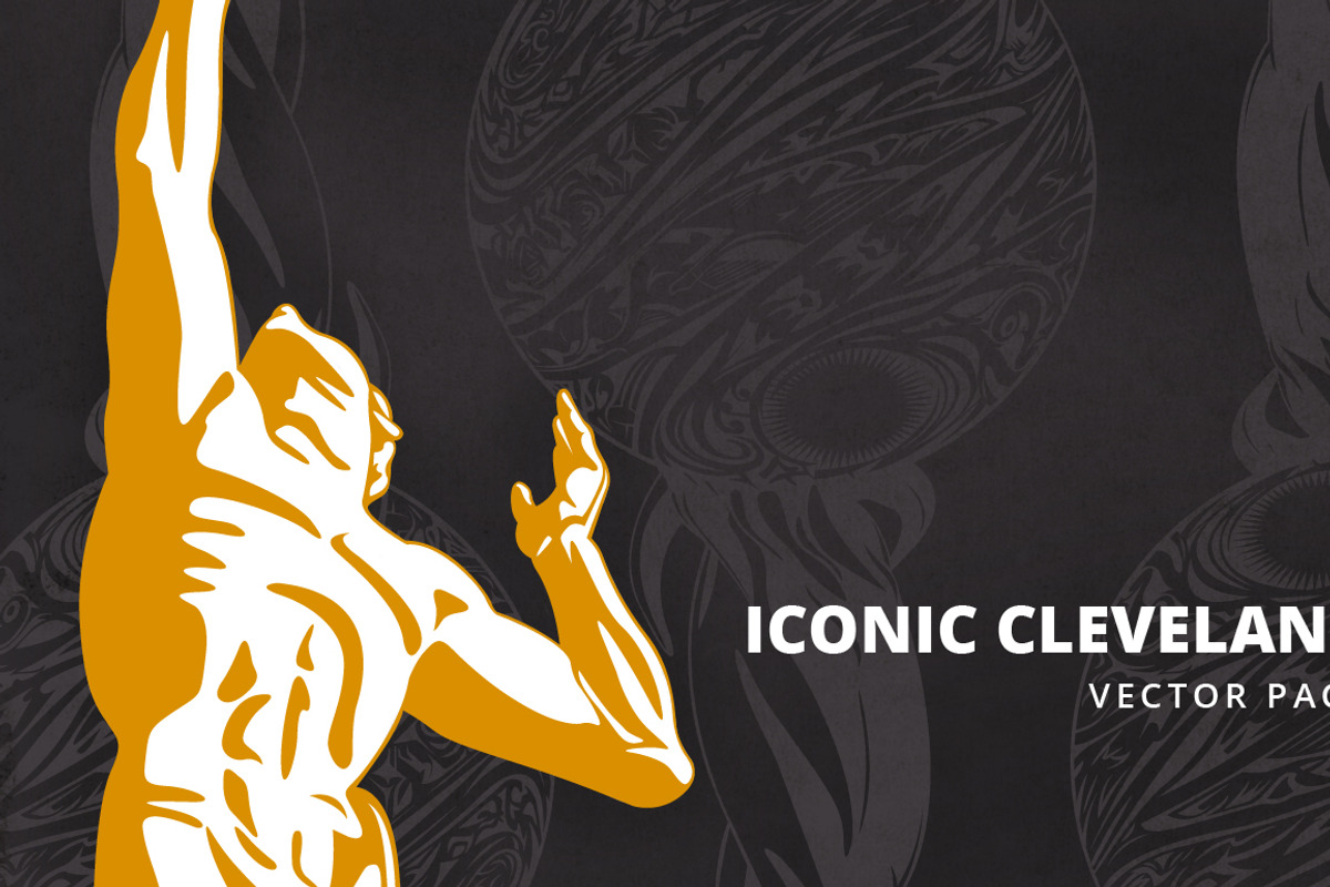 Iconic Cleveland Vector Pack, a Household Mockup by Go Media's Arsenal (Photo 1 of 4)