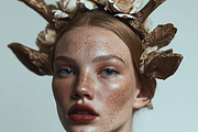 Editorial Fashion Deer Woman Photo, a Person Photo by KaramfilaS (Thumbnail 2 of 4)