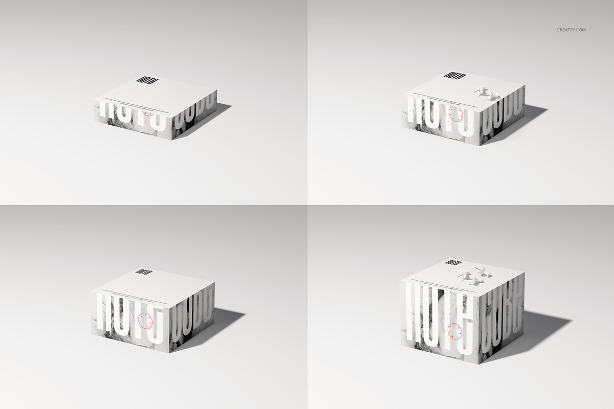 Note Cube Mockup Set, a Merchandise Mockup by Creatsy (Photo 11 of 13)
