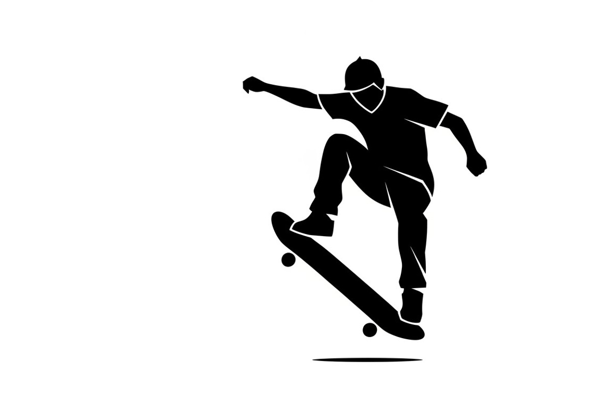 skateboard trick silhouettes showcas, an Illustration by Amazin_art (Photo 23 of 31)
