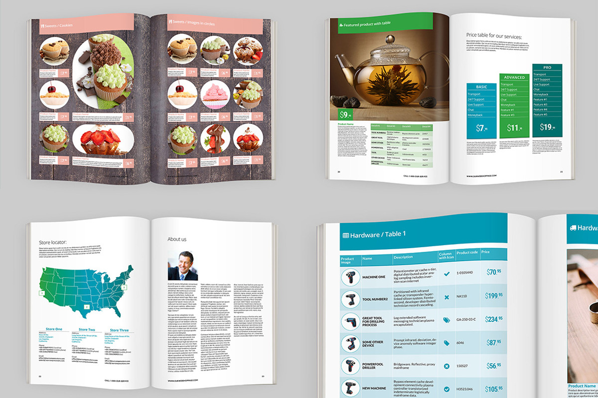 Module Product Catalog, a Brochure Template by IndieStock (Photo 4 of 5)
