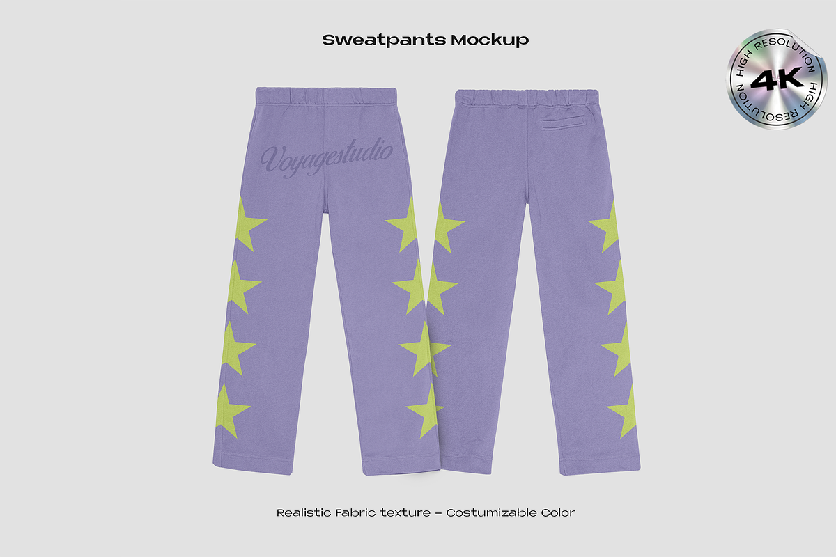 SWEATPANTS MOCKUP, a Bottom Mockup by Voyage Studio (Photo 3 of 4)