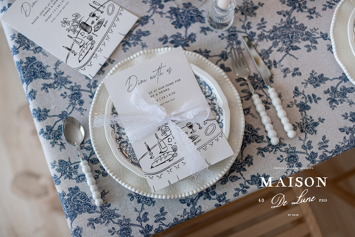 Maison de Lune Elegant French Mockup, a Household Mockup by Muse Mockups (Photo 12 of 19)