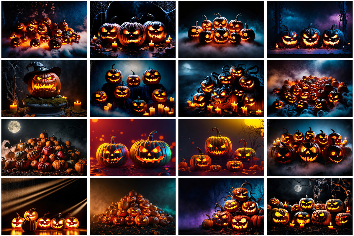 Jack O Lantern Wallpaper, a Background Graphic by Forhadx5 (Photo 4 of 8)