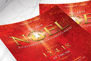 Christmas Concert Flyer Photoshop, a Flyer Template by Godserv Designs (Thumbnail 5 of 9)