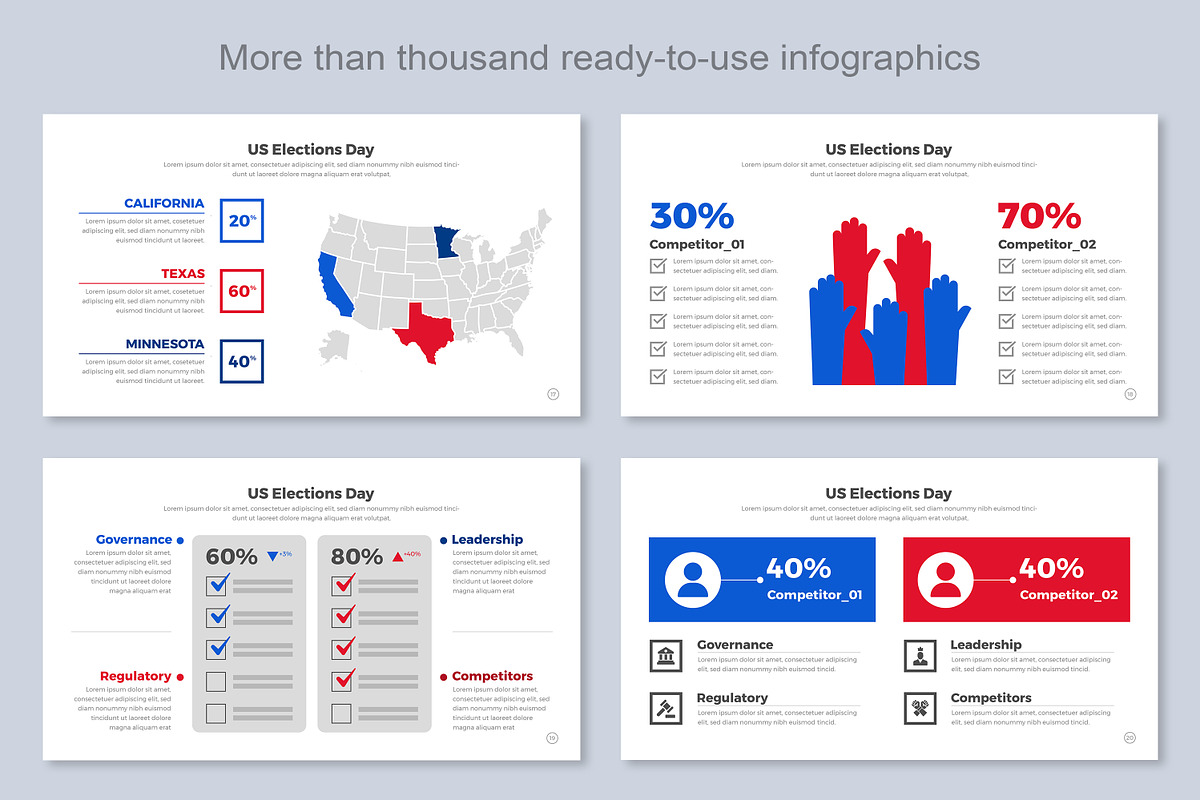 Us Elections Day, a Presentation Template by Mighty-Slide (Photo 6 of 7)
