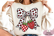 Strawberry PNG, Leopard Bow,, an Illustration by Daily.Designs (Thumbnail 4 of 5)