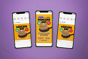 National Pancake Day Flyer Set, a Flyer Template by The Good Store (Thumbnail 2 of 2)