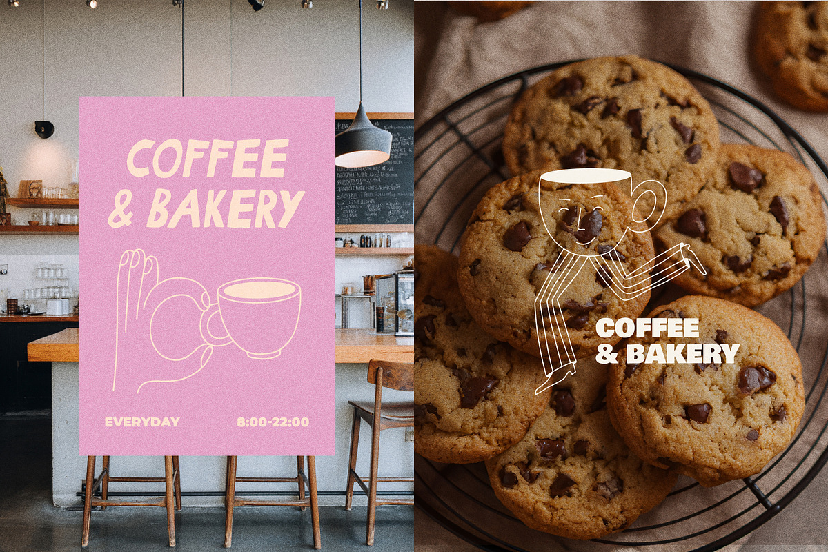 Coffee and Bakery Illustrations, a Food Illustration by AnnArt (Photo 2 of 14)