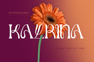 Kalrina - Modern Display Serif