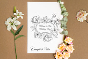 Flowers Sketches Set, a Decorative Illustration by Nataliapiache (Thumbnail 7 of 7)