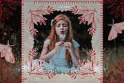 Red Handmade Embroidery Collage, an Object Graphic by InstaDesignPro (Thumbnail 9 of 18)