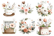 Spring Bloom Watercolor Clipart, an Illustration by Designworld (Thumbnail 4 of 6)