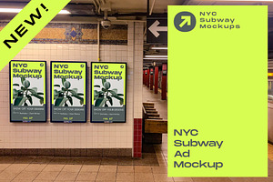 NYC Subway Ad Mockup