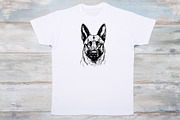 Belgian Malinois SVG - Dog Clip Art, an Illustration by YouniqueArtwork (Thumbnail 3 of 5)