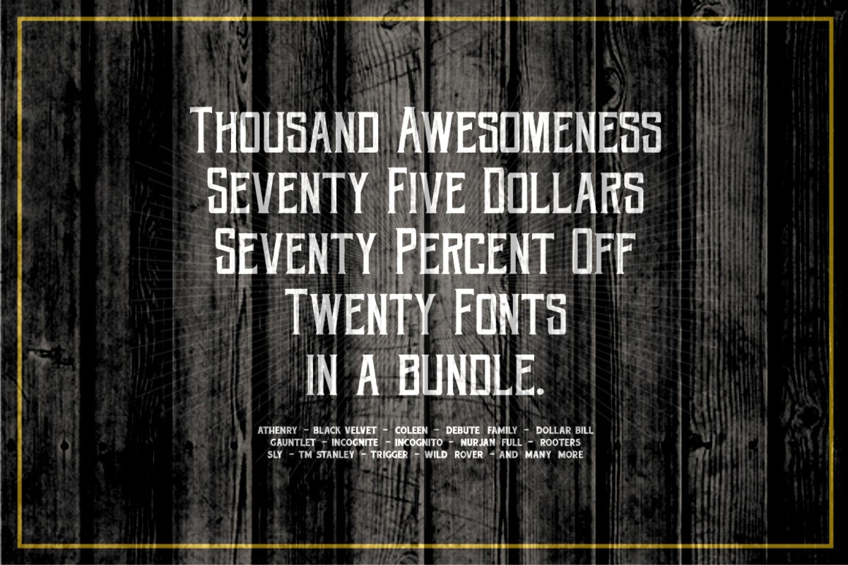 Font Bundles preview 4