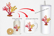 Coral Reef Clipart, a Graphic by Artnoy (Thumbnail 3 of 5)