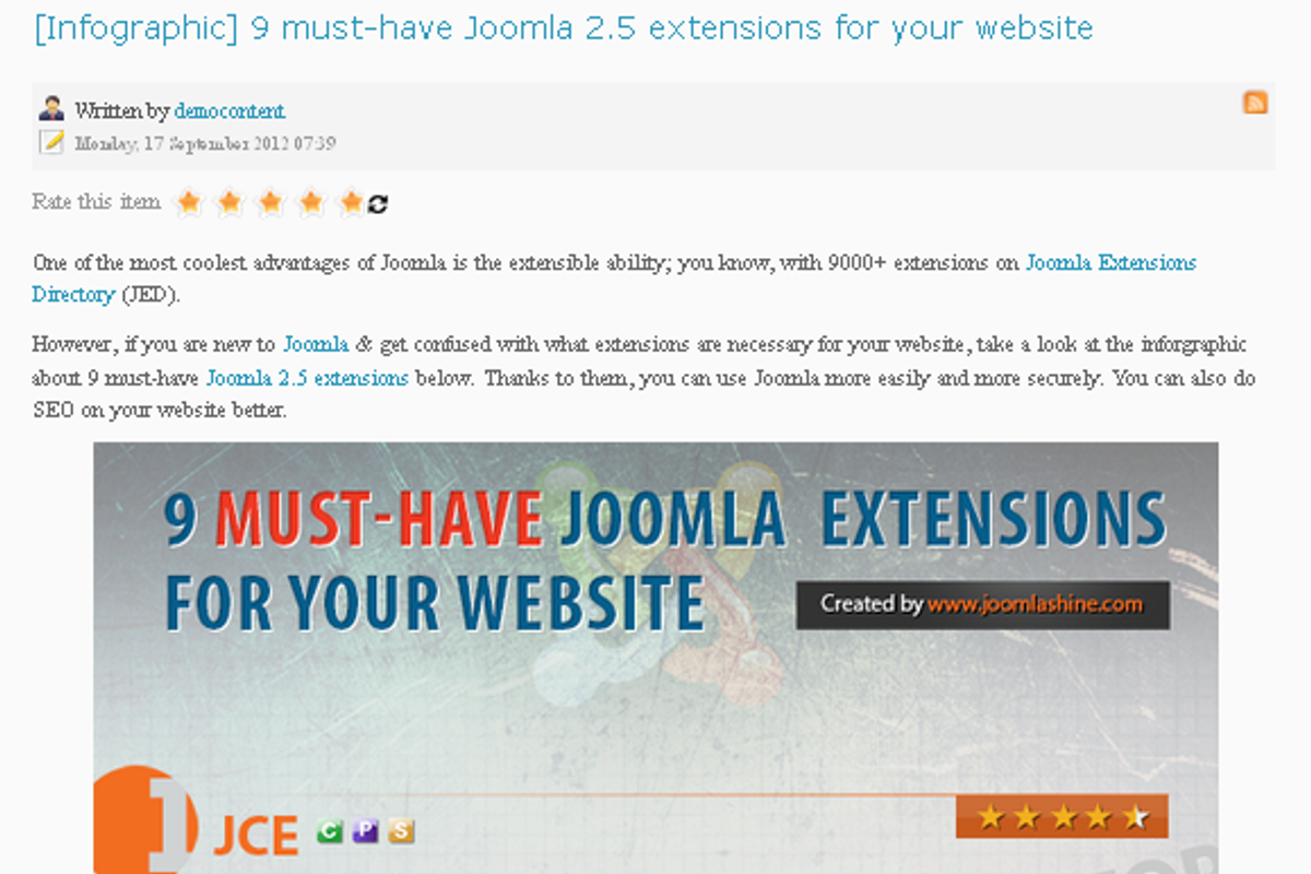 JSN Decor - Joomla Decoration Theme, a Websites & App Template by JoomlaShine (Photo 3 of 5)