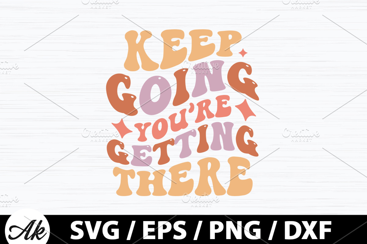 Retro Motivational SVG Bundle, a Graphic by akazaddesign (Photo 2 of 11)