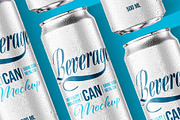 500ml Classic Can Mockup | ANIMATED, a Packaging Mockup by AY Mock-Ups (Thumbnail 13 of 15)