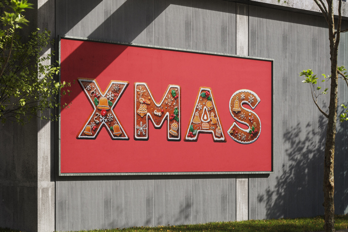 Gingerbread Dreams Font, a Sans Serif Font by Handmadefont (Photo 3 of 14)