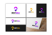 Set of Best Idea logo designs, a Branding & Logo Template by Lucky Creative (Thumbnail 5 of 5)