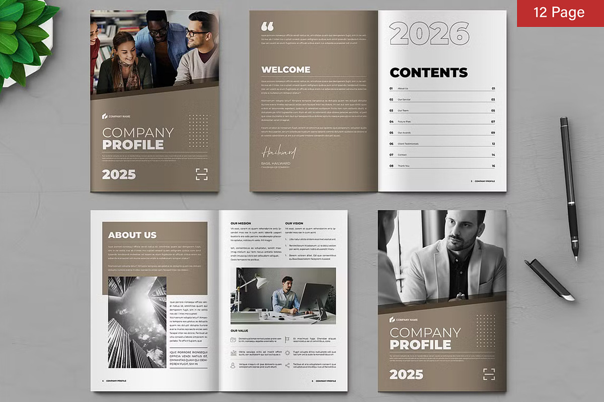 Company Profile Bundle, a Brochure Template by ContestDesign (Photo 23 of 24)