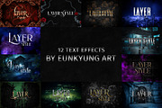 12 fantasy & scifi text effect, a Layer Style Add-On by Eunkyung Art (Thumbnail 1 of 13)