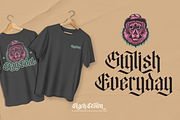 Black Crown Modern Blackletter Font, a Blackletter Font by Pixesia Studio (Thumbnail 7 of 10)