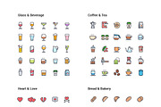 1500 Line Color Icons Pack, an Icon by WORAKAMON Design Studio (Thumbnail 13 of 17)