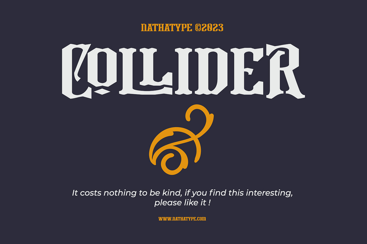 Collider, a Handwritten Font by Nathatype (Photo 15 of 15)