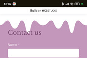 Cake - Wix Studio Website Template, a Wix Template by Kitteeh (Thumbnail 2 of 7)