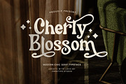 Cherly Blossom Modern Chic Serif, a Serif Font by Creatype Studio (Thumbnail 1 of 9)