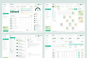 HR Management Dashboard UI Figma, an UI Kit Template by peterdraw (Thumbnail 6 of 7)