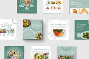 Food & Restaurant Instagram Bundle, a Social Media Template by TheBrightGrap (Thumbnail 3 of 23)
