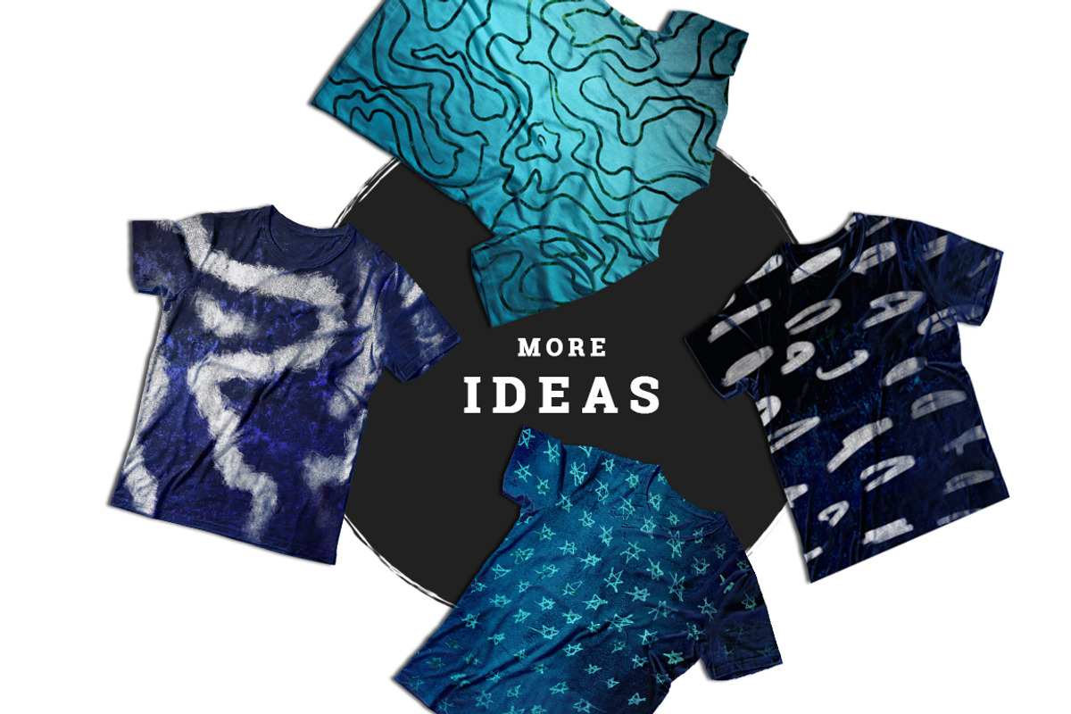 Blue Ocean Pattern Textures, a Pattern Graphic by Designbase (Photo 5 of 5)