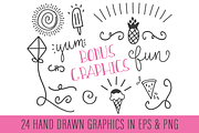 Sweetwater Handwritten Font Trio, a Slab Serif Font by Phat Happy Life (Thumbnail 2 of 4)