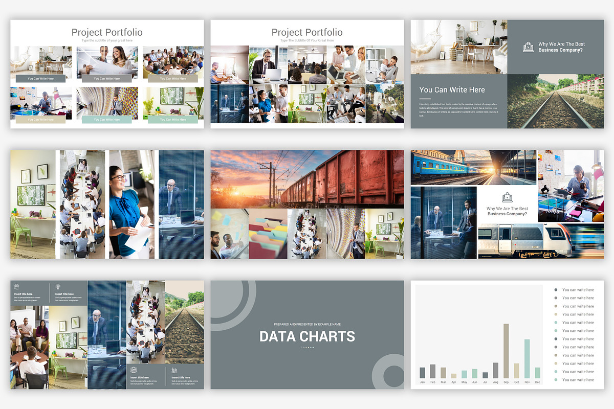 Simplicity PowerPoint Template, a Presentation Template by SlideOne
