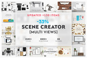 Scene Creators Bundle, a Books & Magazine Mockup by Ceacle Mockup (Thumbnail 1 of 34)