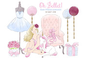 Ballerina, ballet dancer, tutu, an Education Illustration by Magic Story Studio (Thumbnail 4 of 4)