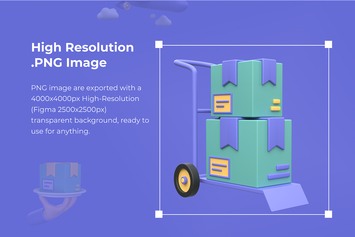 Tracking & Delivery 3D Icon Set, a Templates & Theme by Dope Design (Photo 4 of 8)