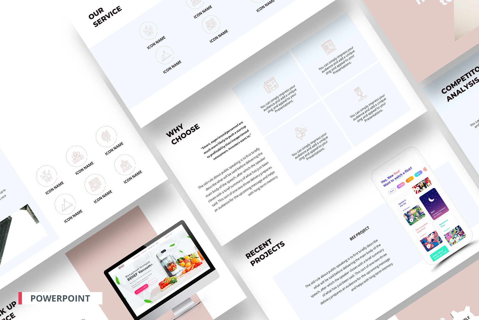Semu Powerpoint Template, a Presentation Template by temphall