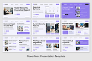 Cyber Security Executive Report Deck, a Presentation Template by Sixtemp (Thumbnail 2 of 3)
