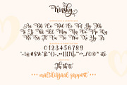 Kinsky - Calligraphy Font with Heart, a Script Font by Airotype (Thumbnail 10 of 12)