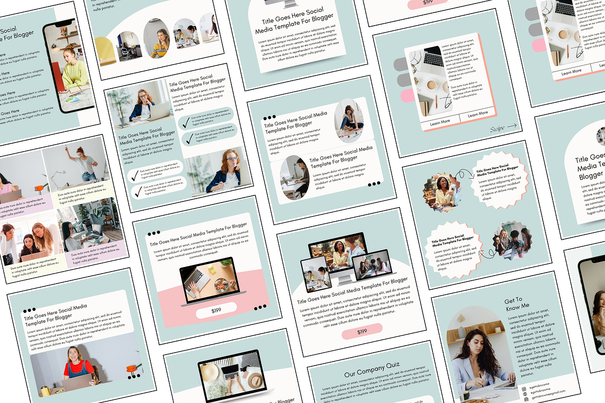 Eye-Catching Instagram Post Templates for Coaches and Entrepreneurs preview 2