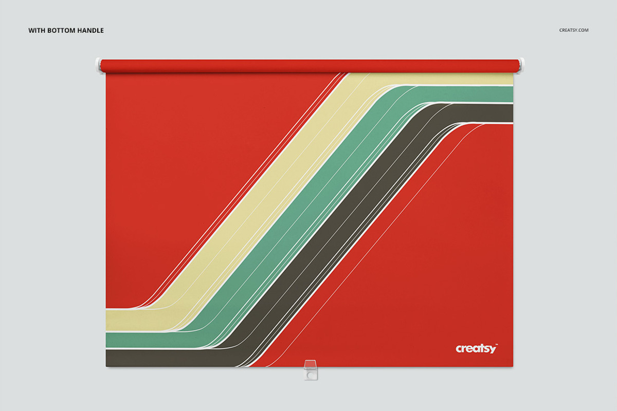 Roller Blind Mockup Set, a Product Mockup by Creatsy (Photo 3 of 9)