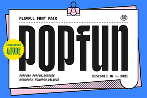 POPFUN - Font Duo