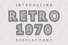 Retro 1970 - Old Font