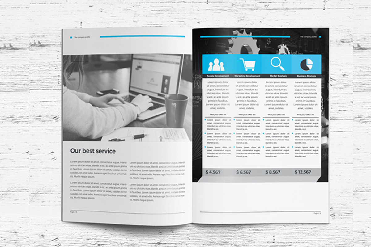 Company Profile, a Brochure Template by obidullah_01 (Photo 5 of 8)