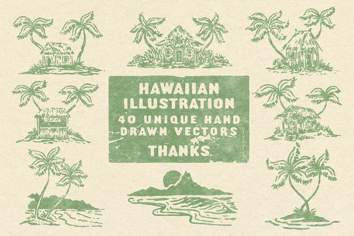 Hawaiian Graphic Illustration 2, an Illustration by Southerntown (Photo 7 of 7)